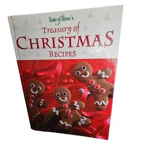 Taste of Home Treasury of Christmas Recipes Cookbook 2004 Hardcover 734 Recipes